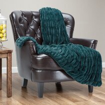 Lhc faux fur online throw